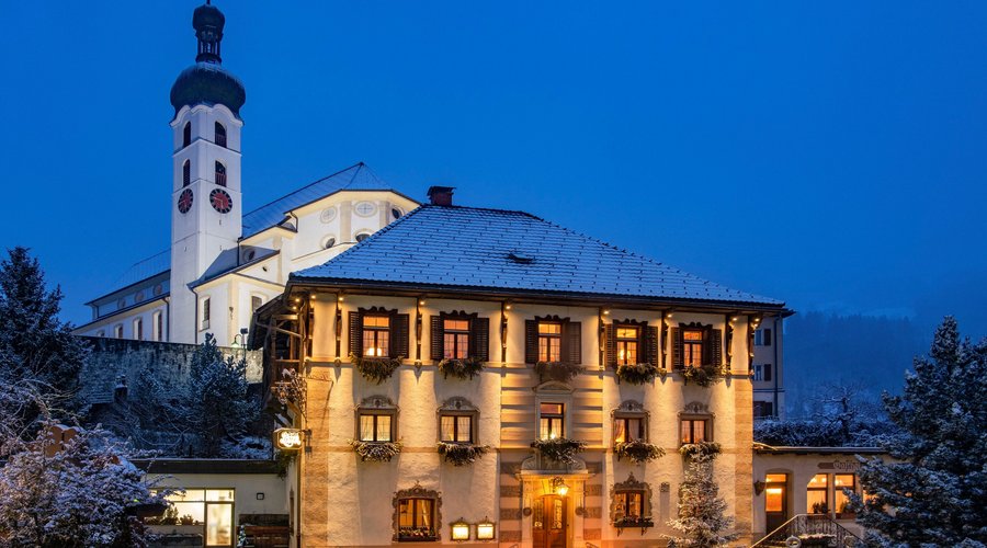 Gasthof Löwen direkt neben dem Hotel Montafoner Hof