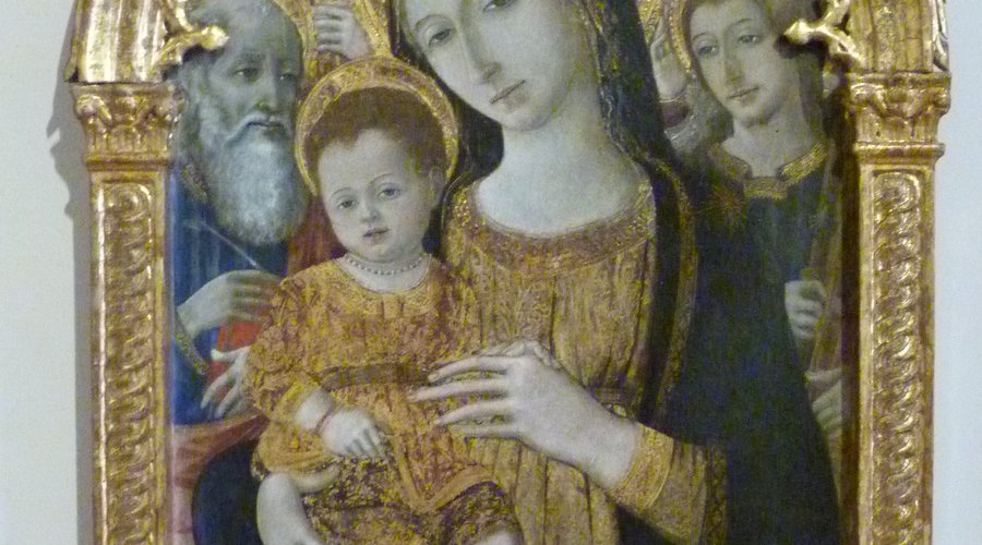 Alcune delle opere in esposizione
