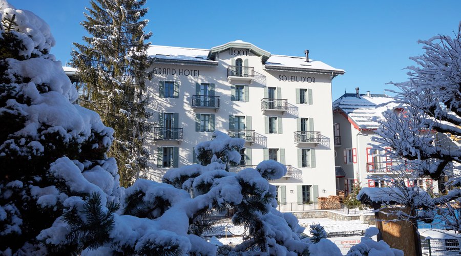 Grand Hôtel Soleil d'Or - Façade hiver