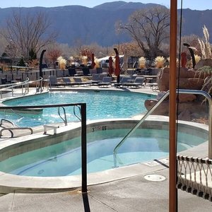 Heated pools