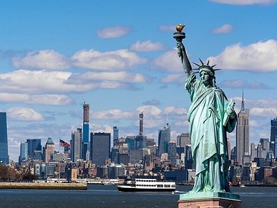 Fond Les Monuments Emblématiques De La Ville De New York Une Illustration  3d Spectaculaire Pour Les