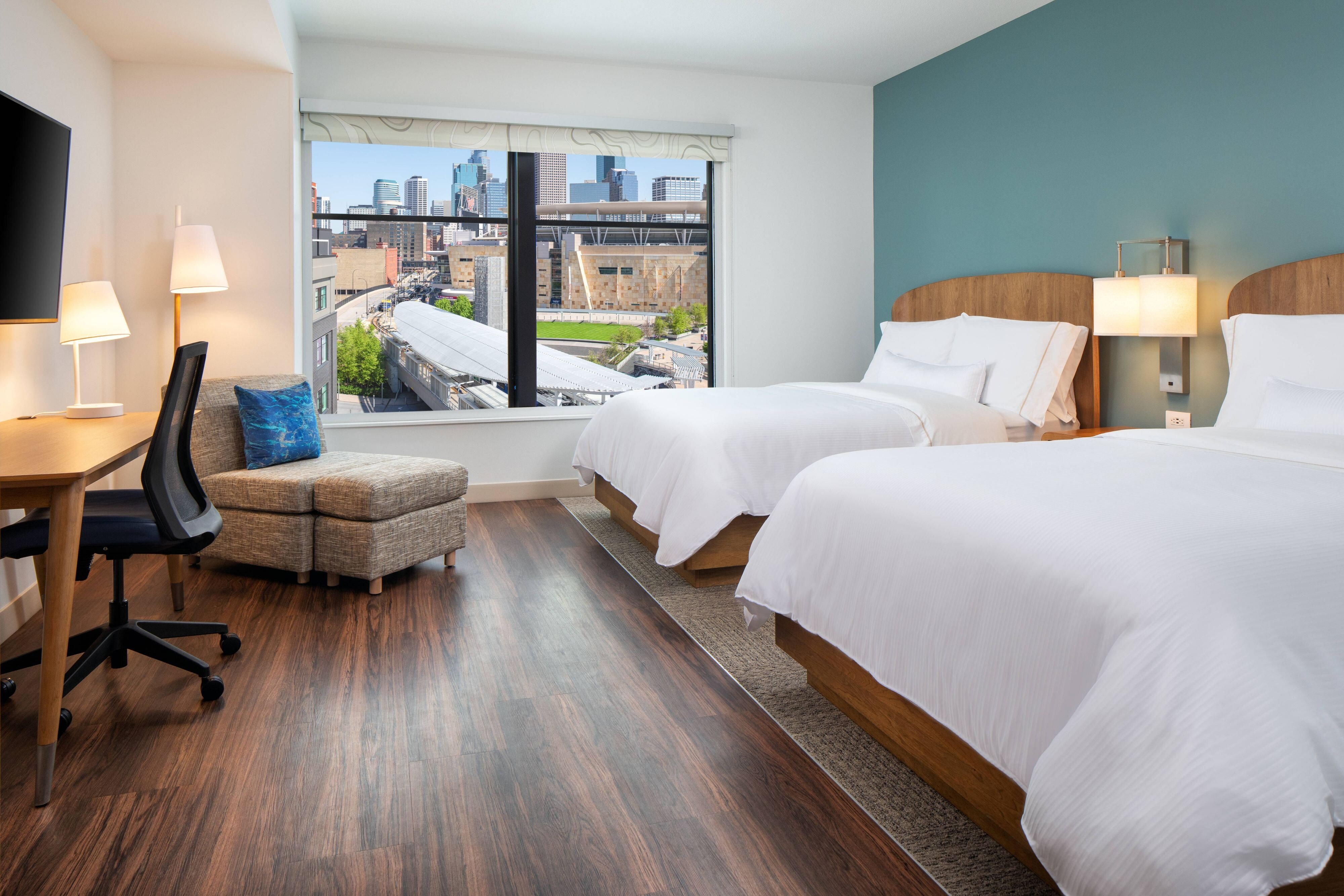 ELEMENT MINNEAPOLIS DOWNTOWN Updated 2024 MN   Double Queen Guest Room 