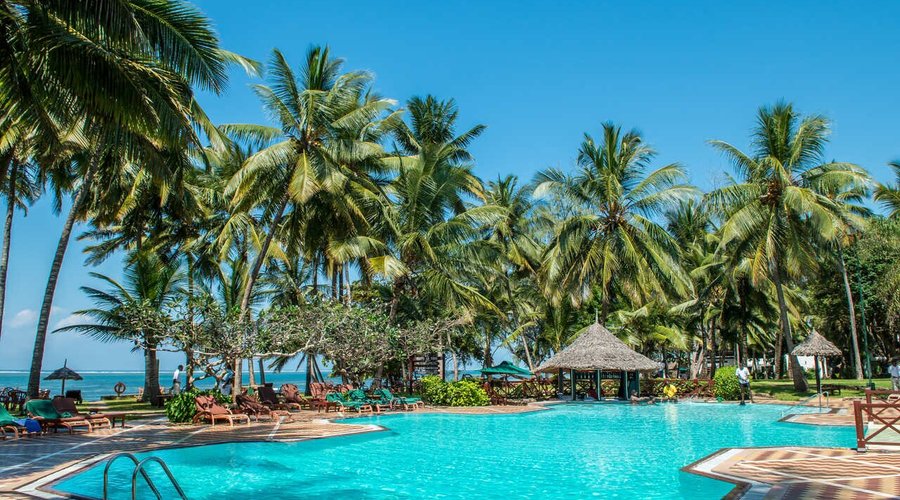 The pool at Serena Beach Resort & Spa is an oasis, surrounded by lush tropical landscapes. With its inviting turtle shaped design and a swim-up bar, it provides a perfect blend of relaxation and recreation. Guests can bask in the sun, take refreshing dips and enjoy poolside amenities in this tranquil haven of leisure and sophistication.