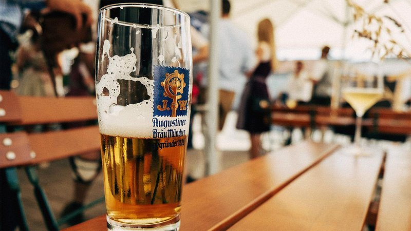 Beer at Augustiner - Keller, in Munich