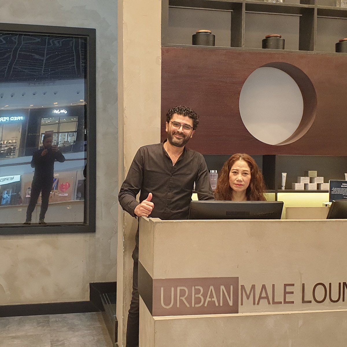 Urban Male Lounge Marina Mall Dubai