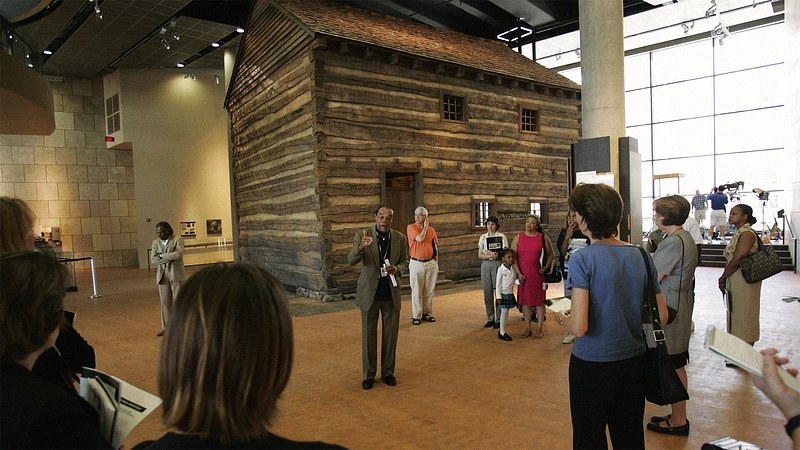 Museum tour at the National Underground Railroad Freedom C
