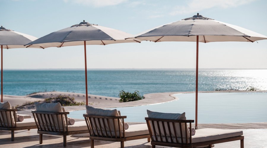 The central Lagoon Pool is situated between the Natural Wellness Center (NWC) and Main Terrace. 