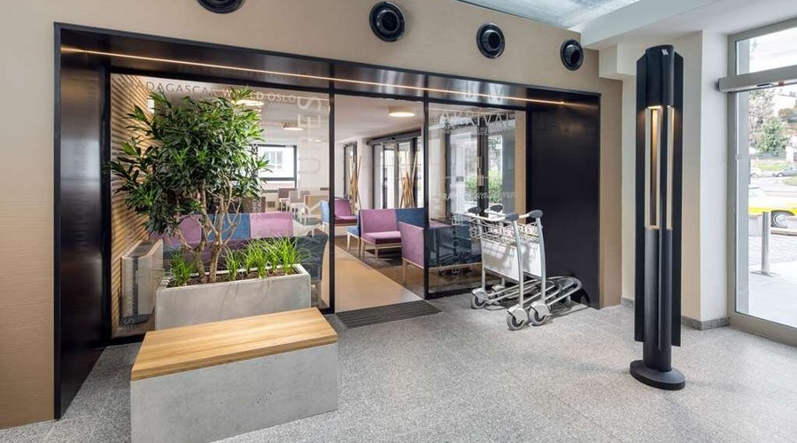 Hotel entrance