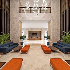 The heart of our home: voco Makkah's modern lobby