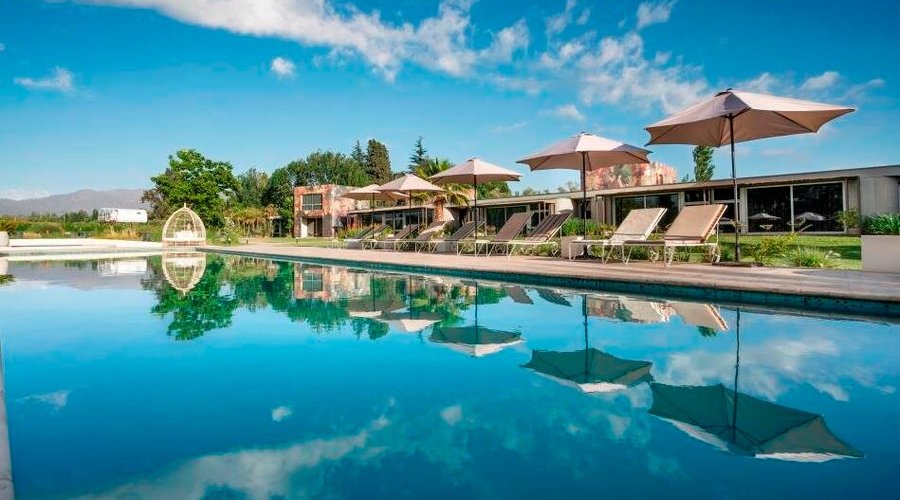 Swimming pool area