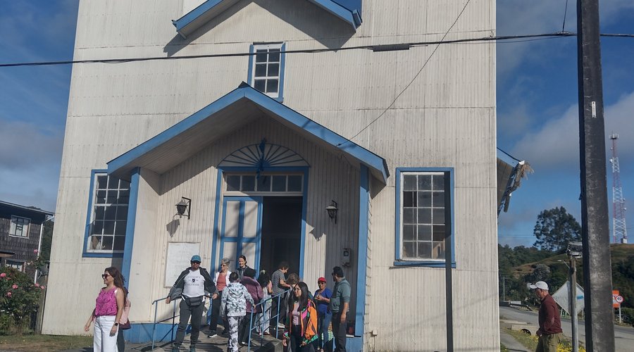 Iglesia  Chacao en Isla Chiloe