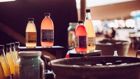 Wide range of deli products such as kombucha, olives, sauces etc