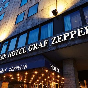 Steigenberger Graf Zeppelin, Stuttgart, Germany - Hotel entrance