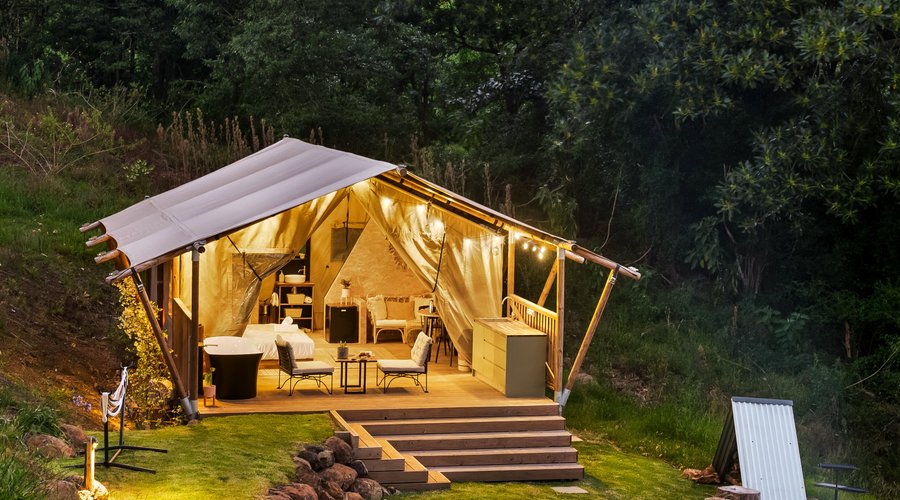 Golden Emperor Safari Tent