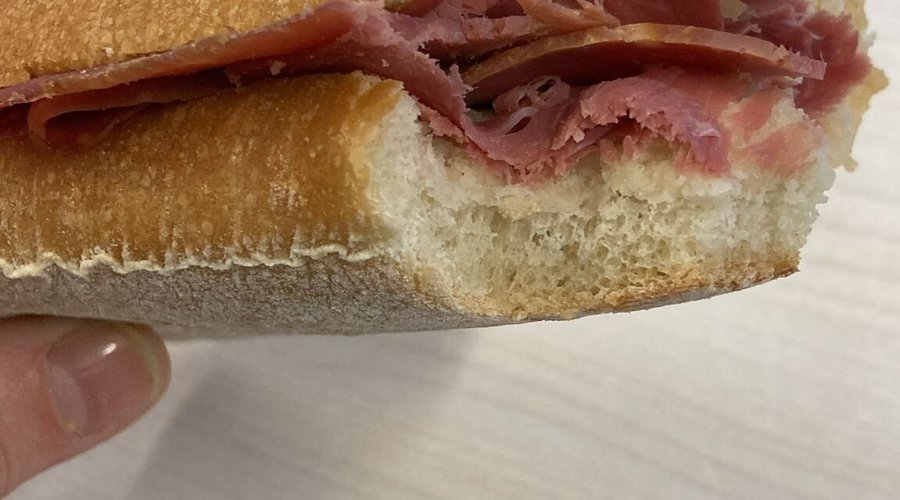 Broodje Pastrami, écht niet bijzonder.