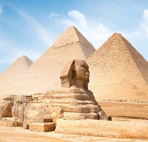 エジプトピラミッドの絵画 パピルス（本物）-