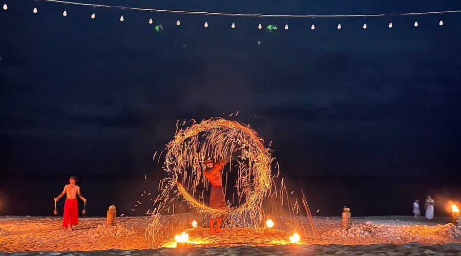 Fire show