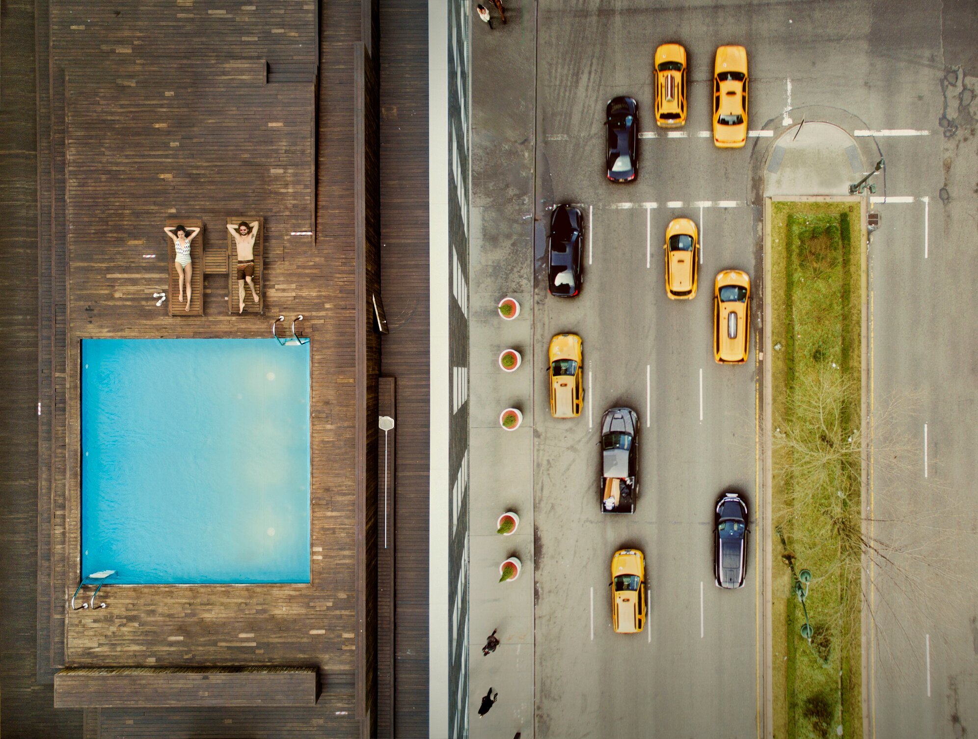 Street parking in midtown Manhattan Saturday Sunday New York