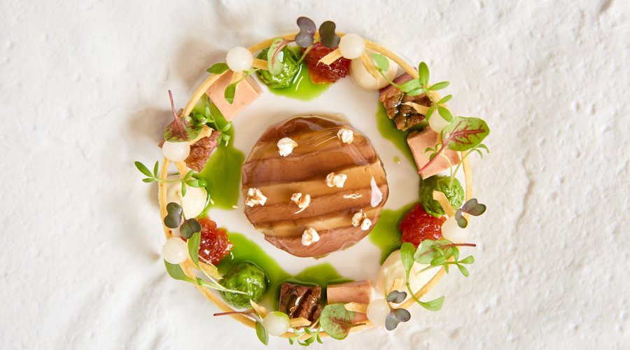 Carte du restaurant étoilé "Le p'tit Polyte", Chef Guillaume Barengo