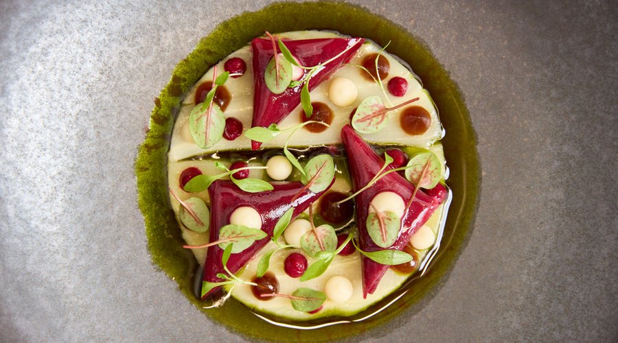 Carte du restaurant étoilé "Le p'tit Polyte", Chef Guillaume Barengo