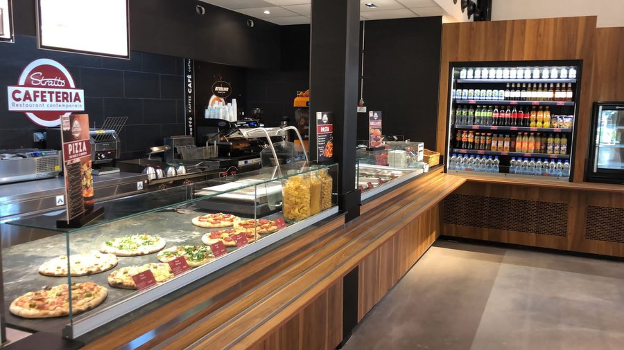 Notre restaurant Cafétéria Stratto sur l'aire du Chien Blanc