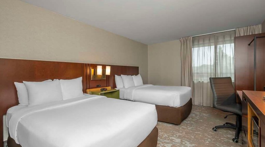 Guest room with two beds