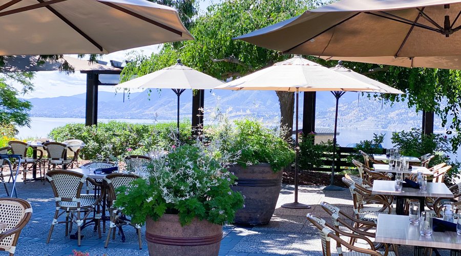 Idyllic wine country setting