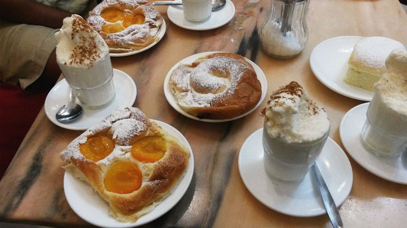 Ensaïmada and pastries at Can Joan de S’Aigoa