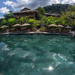Very big pool