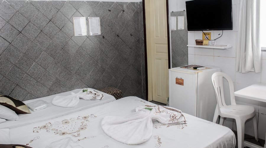 Suíte Triplo - Uma cama de casal e uma de solteiro - ideal para familia -