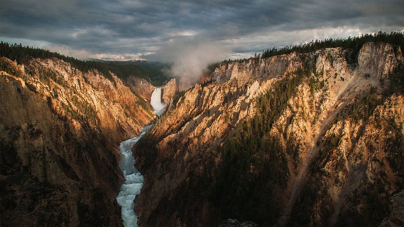 Artist Point, Grand Canyon of the Yellowstone, Yellowstone National Park