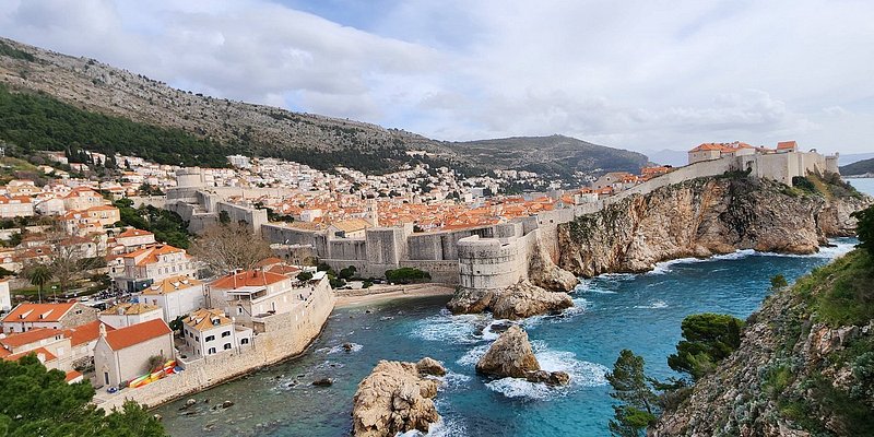 A view of Dubrovnik's West Harbour
