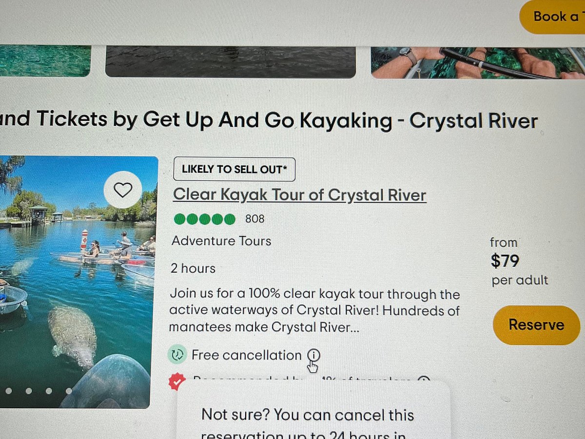 GET UP AND GO KAYAKING - CRYSTAL RIVER - All You Need to Know BEFORE You Go