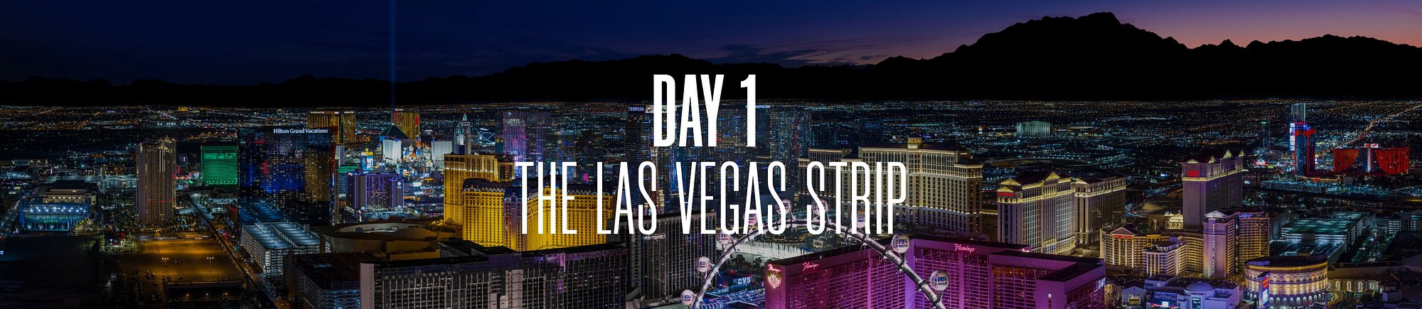 Day 1: The Las Vegas Strip