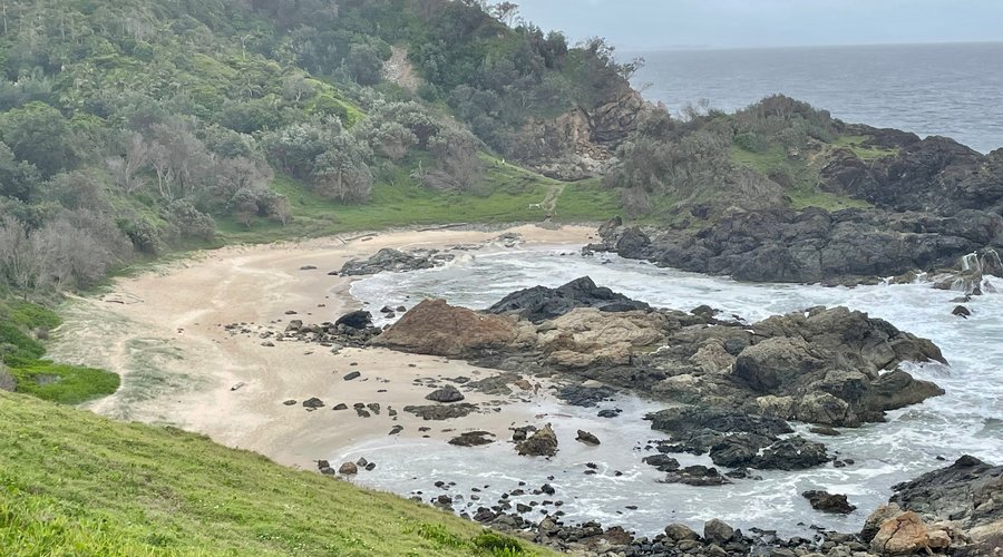 Little Bay is one of Port Macquarie's 17 beaches and sits below the Tacking Point Lighthouse. It's beach # 8 on the Coastal Walking Trail