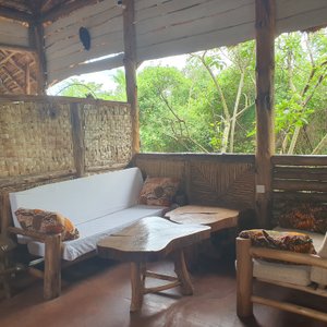 Relax with a cup of tea or a drink in our lounge