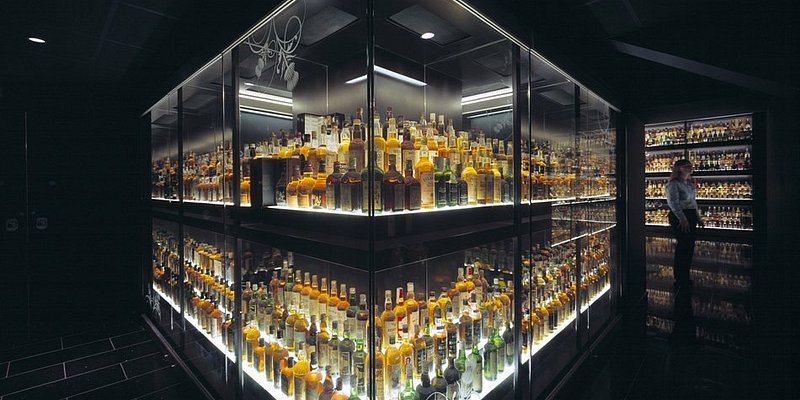 The world's largest collection of Scotch whisky at The Scotch Whisky Experience