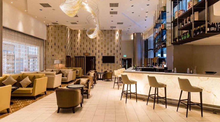 Hotel lobby