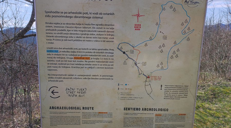 Information board