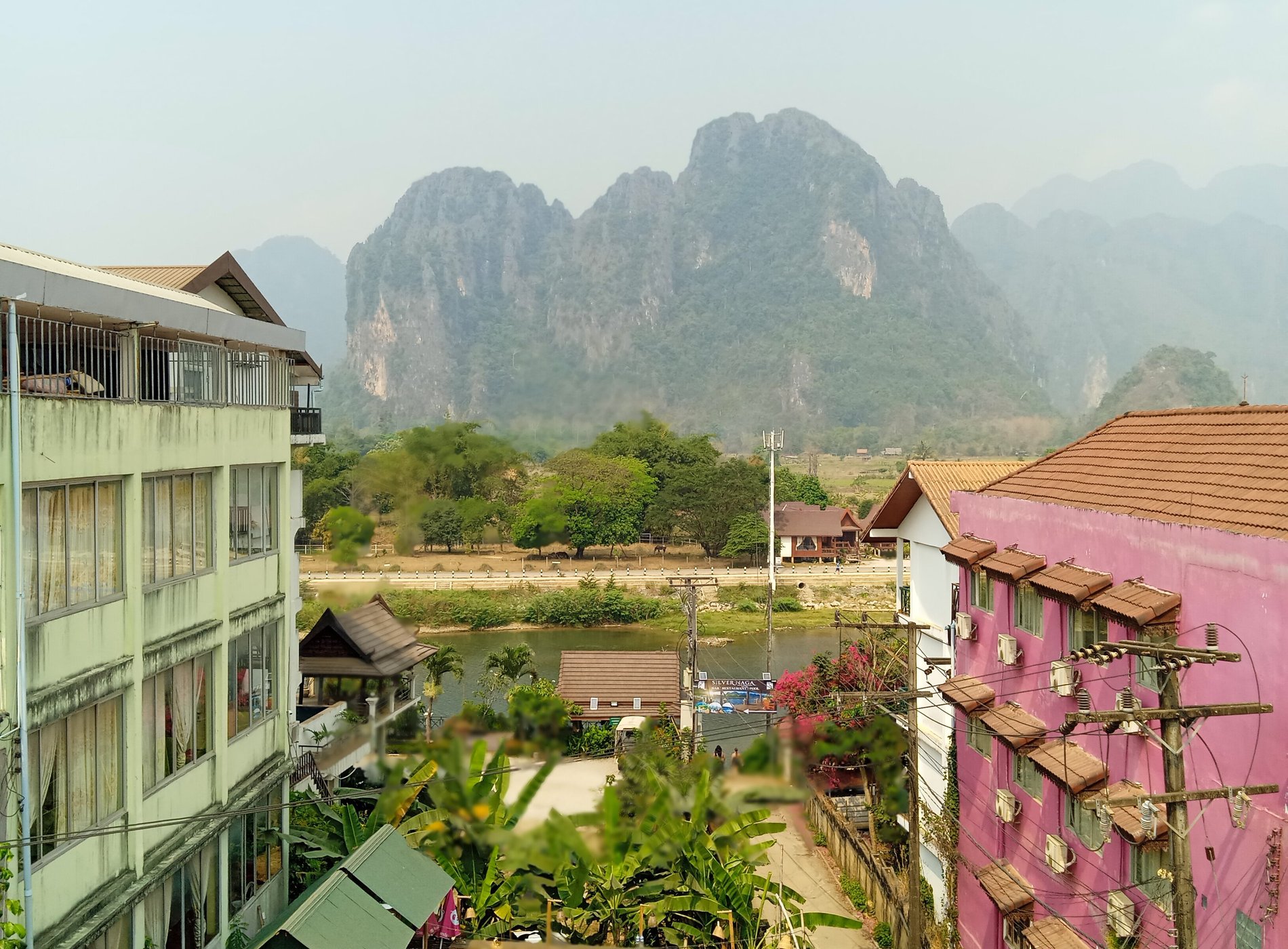 Vang Vieng Sunset image