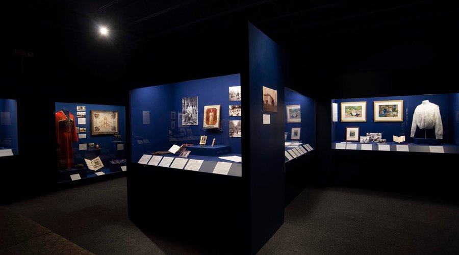 Exhibition space. 