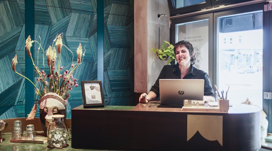 The Circus Hotel reception