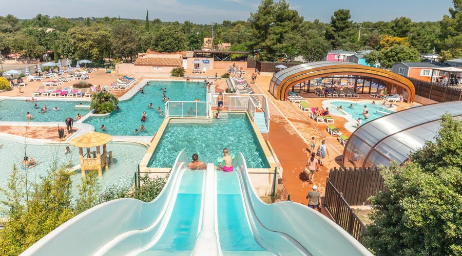 Toboggan aquatique