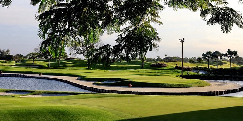 Masters golf course at Dusit Thani