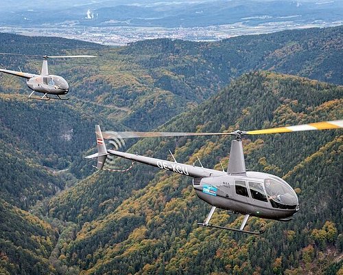 helicopter tour austria
