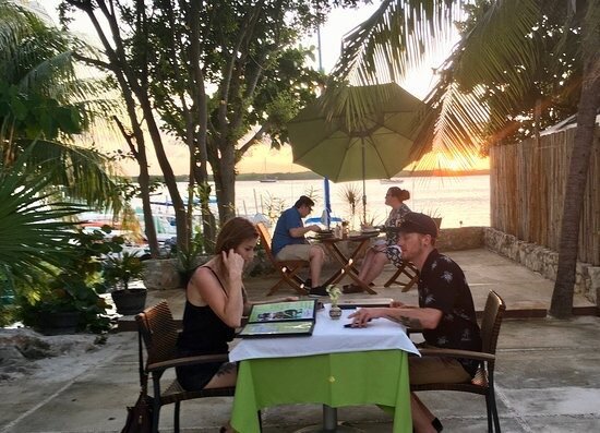Enjoy our beautiful location and our private sunset cruise. Fine cuisine and excellent drinks and wine at fair pricing !