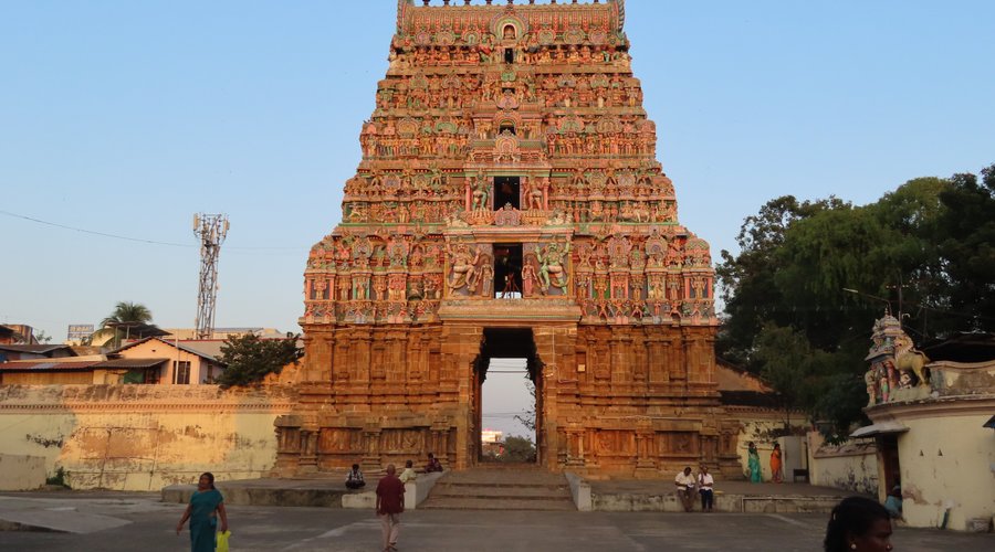 India: Kumbakonam; Nāgeshwara Tempel