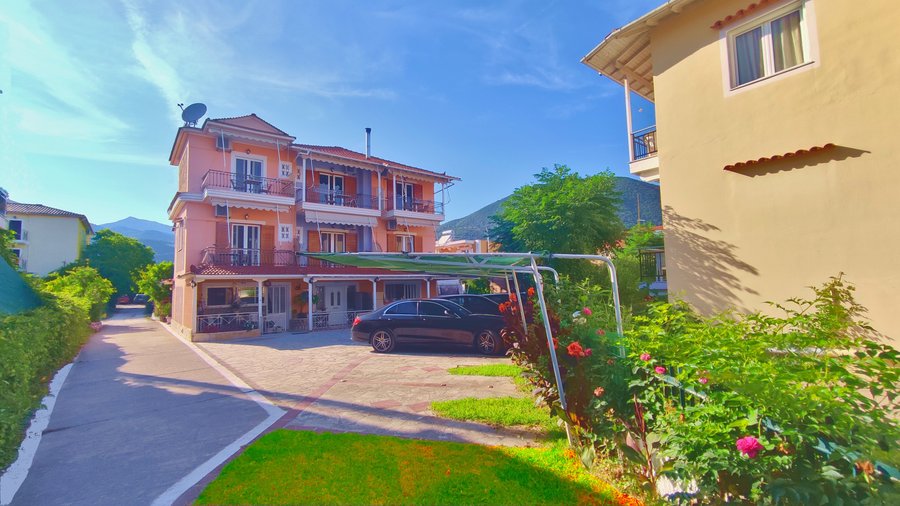 Property Building & Parking Area