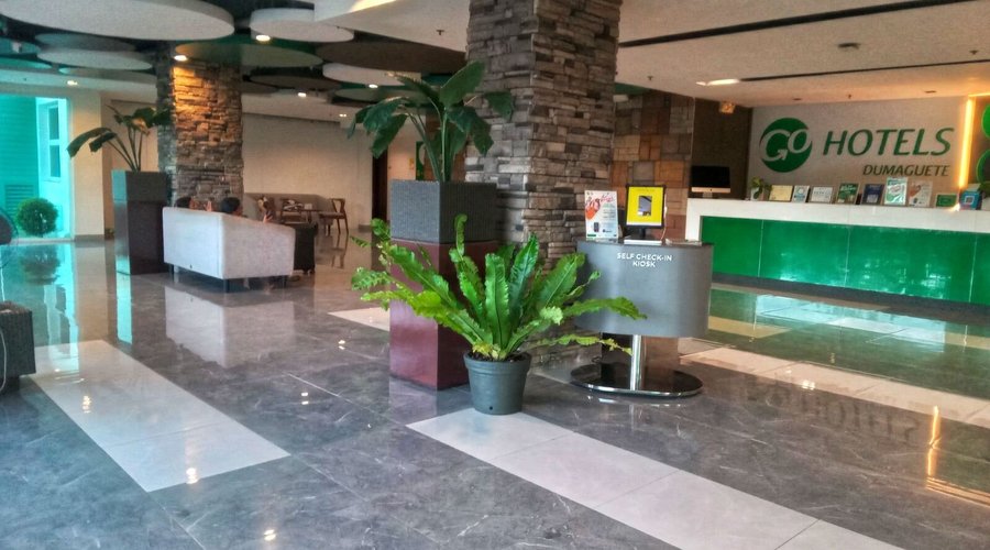 Newly Renovated Hotel Lobby