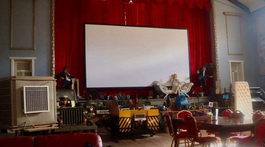 The stage